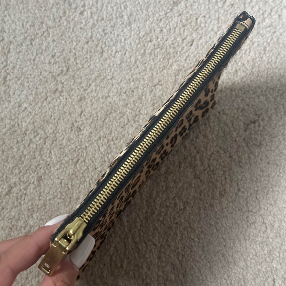 J. Crew Leopard Makeup Pouch - Picture 3 of 5